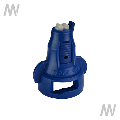 IDTA Asymmetric Air Injector Double Flat Spray Nozzle Blue - Detail 1