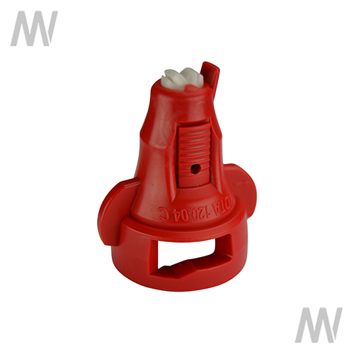 IDTA Asymmetric Air Injector Double Flat Spray Nozzle Red - Detail 1