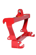 Adapter frame Euro standard mounting (front loader) to three-point mounting Cat. 2 - More 2