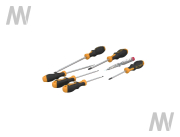 Screwdriver set, slot and cross recess, 7 pieces - More 2